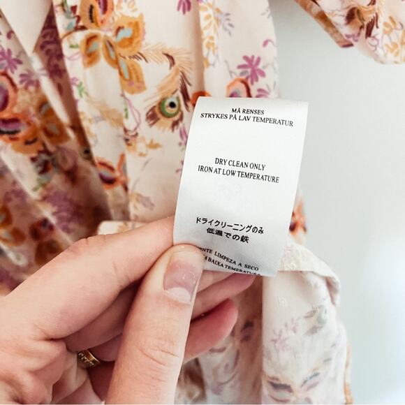 NWT byTiMo Feathe Floral‎ Print Babydoll Dress - Picture 7 of 9